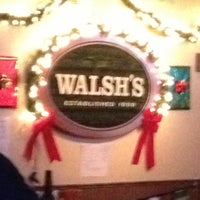 Снимок сделан в Walsh&amp;#39;s Bar and Grill пользователем Mike C. 12/8/2012
