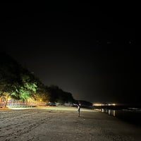Photo taken at Cha-am Beach by Honeymoon Y. on 12/14/2023