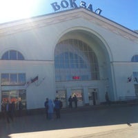 Photo taken at Kirov Rail Terminal by Myau_Annushka on 5/4/2013