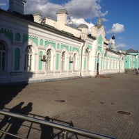 Photo taken at Ж/д вокзал Череповец-1 by Дмитрий Ж. on 5/1/2013