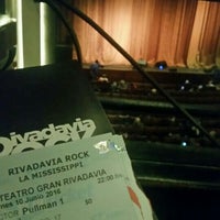 Photo taken at Teatro Gran Rivadavia by Fecho C. on 6/11/2016