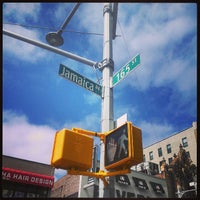 Photo taken at 165th Street &amp;amp; Jamaica Avenue by Maria J. on 5/6/2013