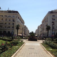 Photo taken at Aristotelous Square by Costa-Costa on 5/2/2013