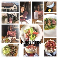 Photo taken at The Hind&amp;#39;s Head by Vida B. on 7/25/2019