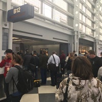 Photo taken at Gate B12 by Jay W. on 5/19/2017