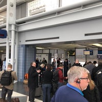 Photo taken at Gate B12 by Jay W. on 4/18/2018