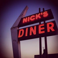 Photo taken at Nick&amp;#39;s Diner by Giannis N. on 4/29/2013