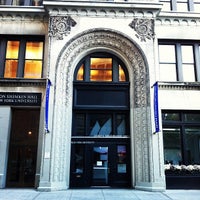 Photo taken at NYU Jeffrey S. Gould Welcome Center (Shimkin Hall) by Yifei Y. on 11/4/2012
