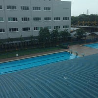 Photo taken at STB-ACS Swimming Pool by Alex I. on 4/5/2016