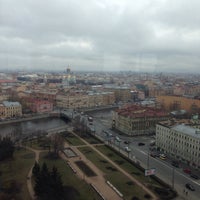 Photo taken at AZIMUT Hotel Saint Petersburg by Станислав М. on 4/17/2015