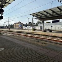 Photo taken at Roma Tiburtina Railway Station (IRT) by İnci Hasret U on 4/9/2024