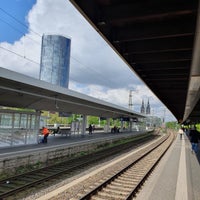 Photo taken at Bahnhof Köln Messe/Deutz by Mart!n . on 4/18/2024