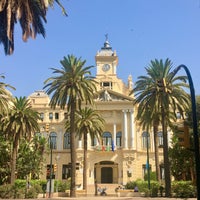 Photo taken at Málaga City Hall by Ruxandra B. on 7/18/2022