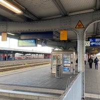 Photo taken at Hamm (Westf) Hauptbahnhof by Rainer G. on 1/8/2023