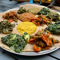 8/7/2021 tarihinde NatashaTheNomadziyaretçi tarafından Lalibela Ethiopian Restaurant'de çekilen fotoğraf