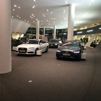 Photo taken at Audi Zentrum Frankfurt am Main by Juergen M. on 1/19/2016