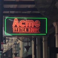 Photo taken at Acme Oyster House by Tom M. on 4/27/2013