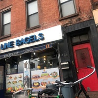 Photo taken at Line Bagels by Frank R. on 11/16/2017