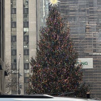 Photo taken at Rockefeller Center Christmas Tree by Dv J. on 12/29/2023