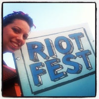 Photo taken at Riot Fest by Stef R. on 9/10/2013