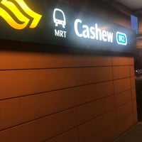 Photo taken at Cashew MRT Station (DT2) by Reah V. on 6/24/2019