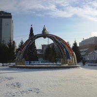 Photo taken at Площадь Единства и Согласия by Андрей А. on 1/26/2014