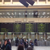 Photo taken at Brussels Central Station by Remko P. on 5/9/2013