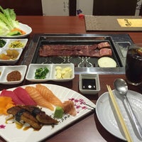 Photo taken at 아리랑 Shogun Korean / Japanese / Thai Restaurant by Salgoo K. on 11/4/2015
