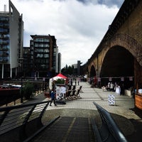 Photo taken at Limehouse Basin Market by Mario M. on 6/25/2016