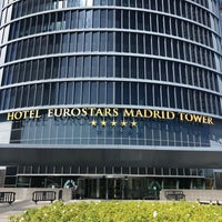 Photo taken at Hotel Eurostars Madrid Tower by Khaled M. on 9/27/2019