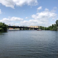 Photo taken at Wasserstadtbrücke by Einhardovic on 6/21/2021