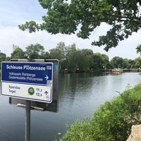 Photo taken at Schleuse Plötzensee by Einhardovic on 6/10/2019