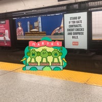 Photo taken at Queen Subway Station by Julieta J. on 7/2/2019