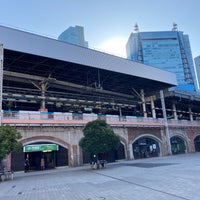 Photo taken at JR 新橋駅 日比谷口 by HIRO H. on 11/13/2020