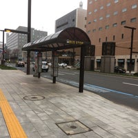 Photo taken at Kita 1 jo Nishi 4 chome Bus Stop by PPY 1. on 4/25/2020
