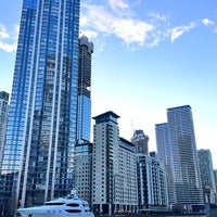 Photo taken at Strawberry Smart Bench, Canary Wharf by Ali Abdullah on 2/25/2023