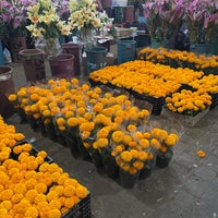 Photo taken at Mercado de Flores by Elvira O. on 10/31/2022
