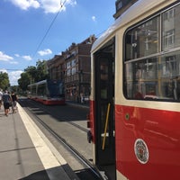 Photo taken at Zelená (tram, bus) by Strýček M. on 7/20/2016