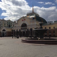 Photo taken at Krasnoyarsk Railway Station by Михаил Р. on 5/7/2013