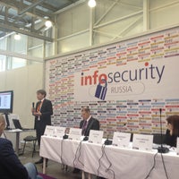 Photo taken at Infosecurity Russia 2014 by Varvara S. on 9/25/2014