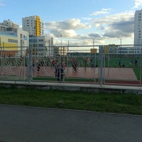 Photo taken at Футбольное поле by Катерина К. on 7/24/2014