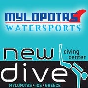 Photo taken at New Dive PADI Resort / Mylopotas Water Sports by New Dive PADI Resort / Mylopotas Water Sports on 6/28/2014