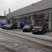 Photo taken at FAVORIT MOTORS Ford by Mikhail B. on 1/4/2014