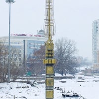 Photo taken at Комсомольский пруд by Al♛VtiNa M. on 2/16/2018
