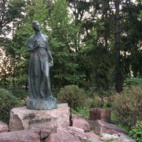 Photo taken at Пам’ятник Лесі Українці by Галочка П. on 8/23/2018
