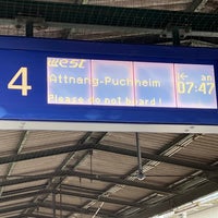 Photo taken at Bahnhof Wien Hütteldorf by Brunold L. on 3/15/2022