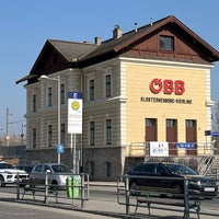 Photo taken at Bahnhof Klosterneuburg-Kierling by Brunold L. on 3/25/2022