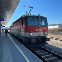 Photo taken at Bahnhof Attnang-Puchheim by Brunold L. on 3/13/2022