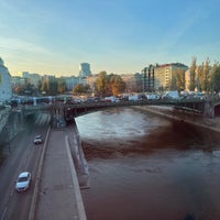 Photo taken at Franzensbrücke by Brunold L. on 11/9/2021