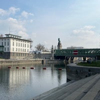 Photo taken at Schemerlbrücke (Löwenbrücke) by Brunold L. on 3/18/2022